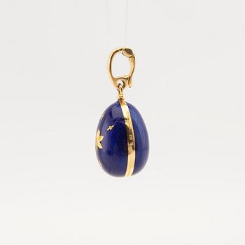 Fabergé pendant in 18K gold and enamel, numbered 316/1000 by Victor Mayer.