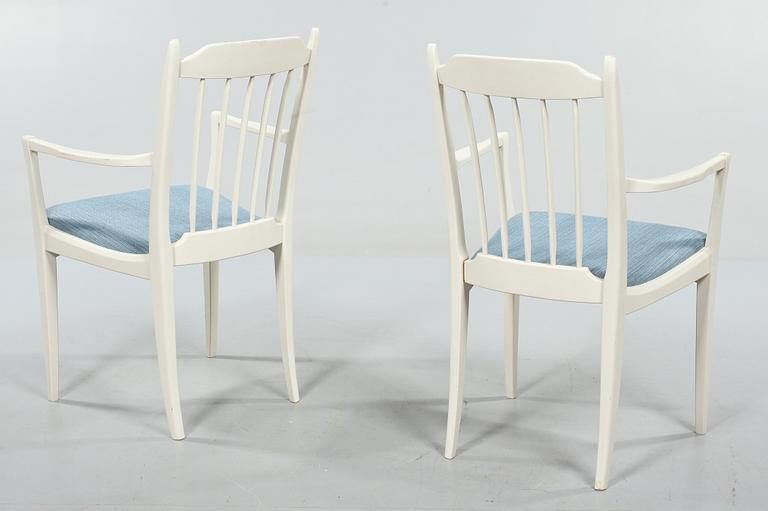 KARMSTOLAR, ett par, "Nya Guldheden", Carl Malmsten, 1900-talets andra hälft.