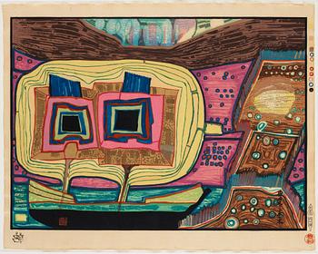 Friedensreich Hundertwasser, Portfolio "Midori No Namida".