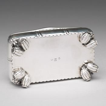 Georg Jensen, skrin, Köpenhamn 1919, 830 /1000 silver, design nr 133.
