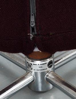 STOLAR, ett par, Verner Panton för Fritz Hansen 1978.