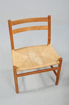 STOLAR, 6 st, "CH-47", Hans J Wegner, Danmark, 1900-talets andra hälft.
