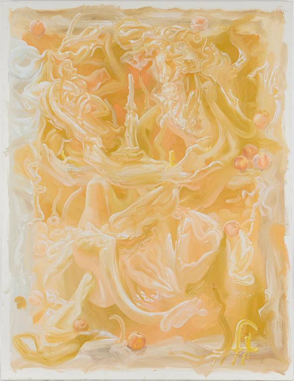 GERALD DAVIS, acrylic on canvas, signed and dated 2011 a tergo.