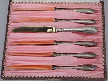 PARTI SILVER, ca 35 delar. Tot ca 430 g.