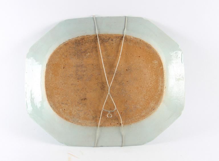 STEKFAT, porslin, Kina, Qianlong 1700-tal.