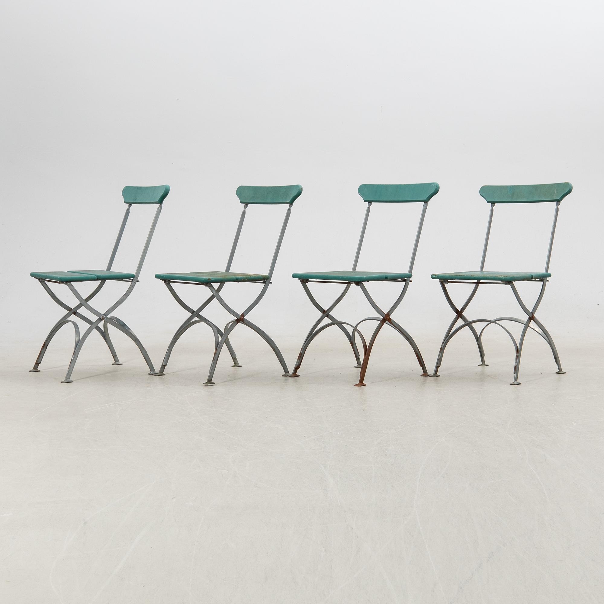 Garden group 5 pcs Grythyttan "Bryggeriserien" second half of the 20th century.