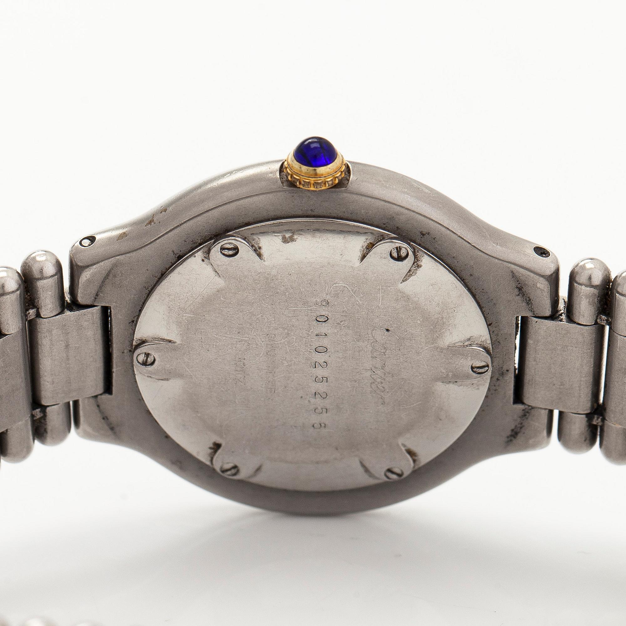 Cartier, Must 21, wristwatch, 31 mm.