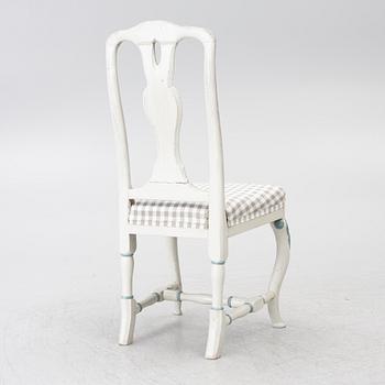 Chair, Stockholm manufacture, latter part of the 18th century, Rococo.