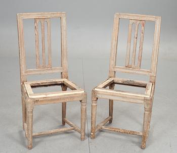 STOLAR, ett par, 1800-talets första hälft.