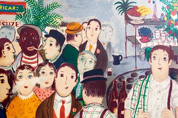 Lennart Jirlow, lithograph in colours signed and numbered 254/310.