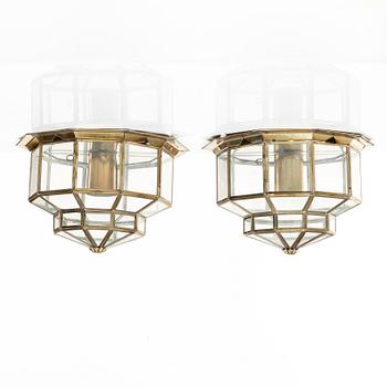 Hijos Esteves, taklampor, ett par, Taurus, Spanien, 1900-talets andra hälft.