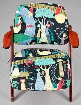 FÅTÖLJ, Triva-serien, Nordiska Kompaniet, 1950/60-tal.