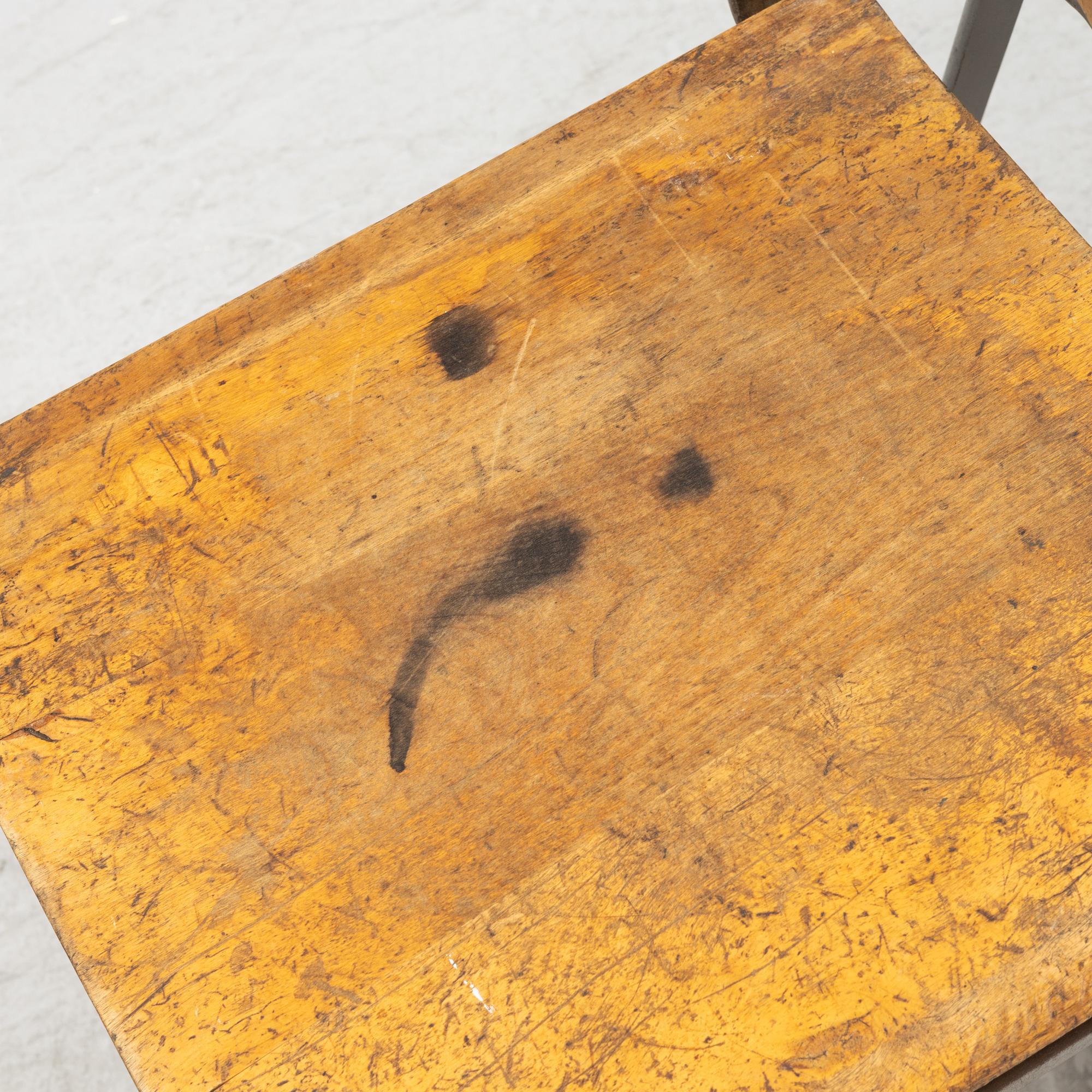 Four similar chairs, Grythyttan, mid/second half of the 20th century.