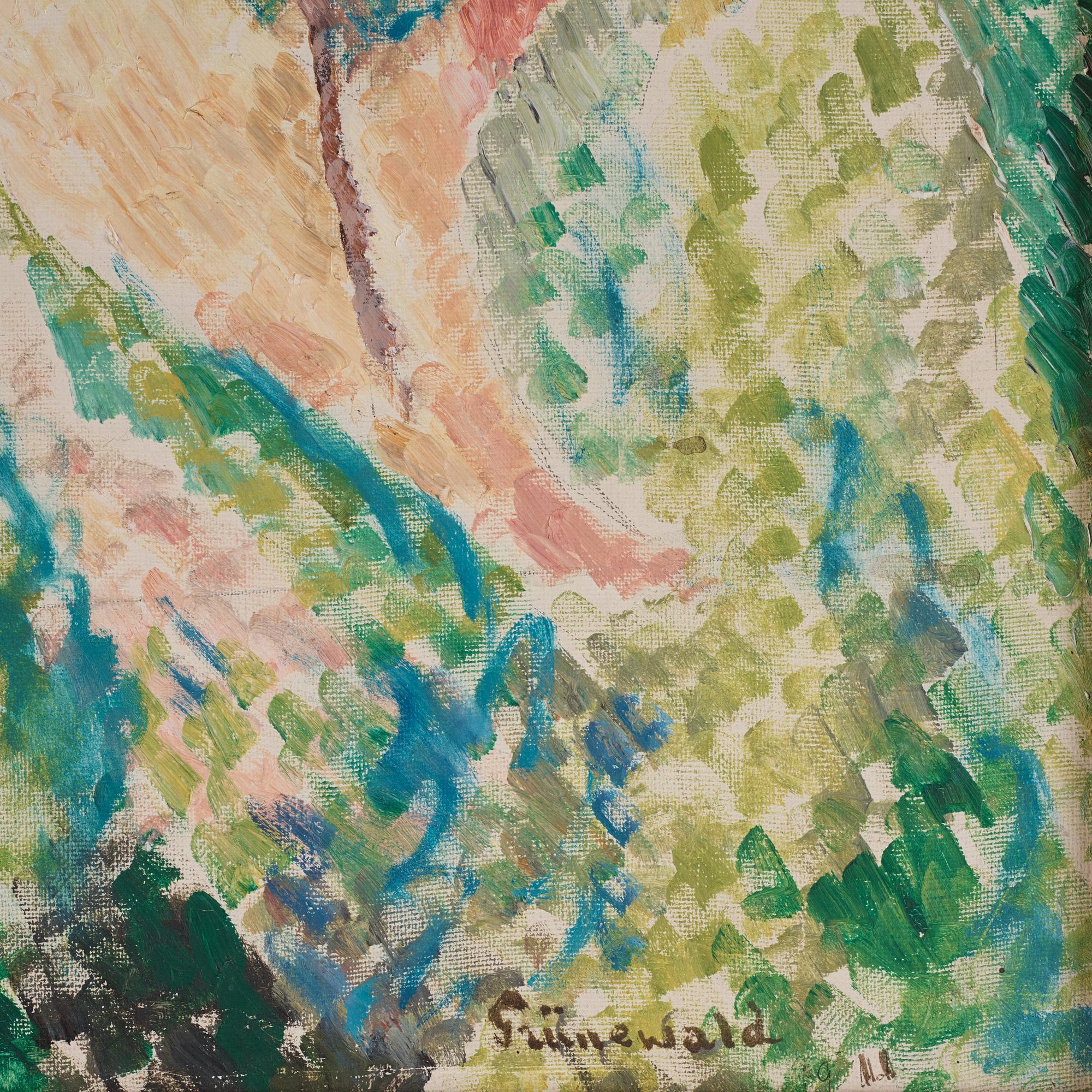 Isaac Grünewald, "Trädgården Cassis".