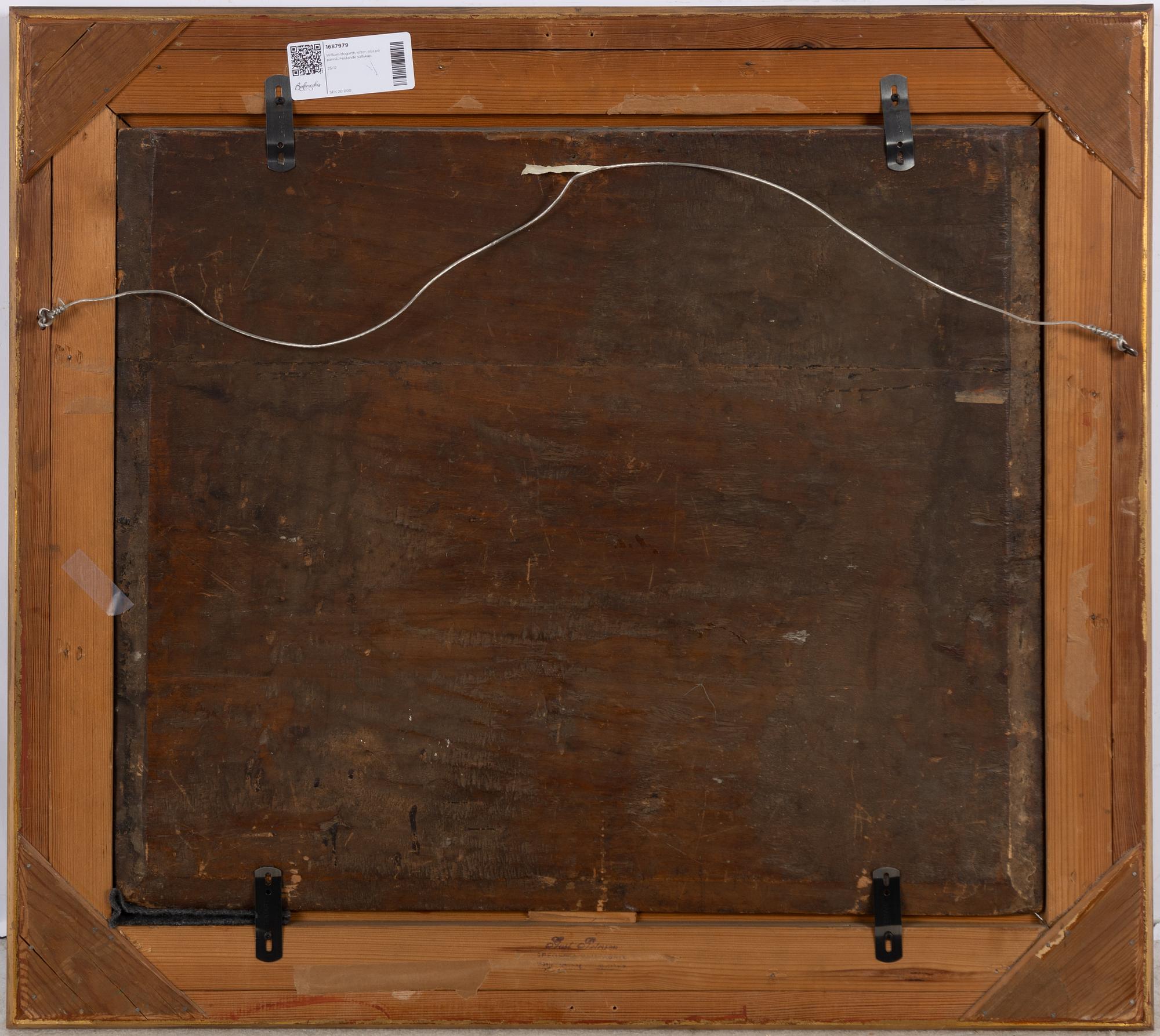 William Hogarth, efter, Partying company.