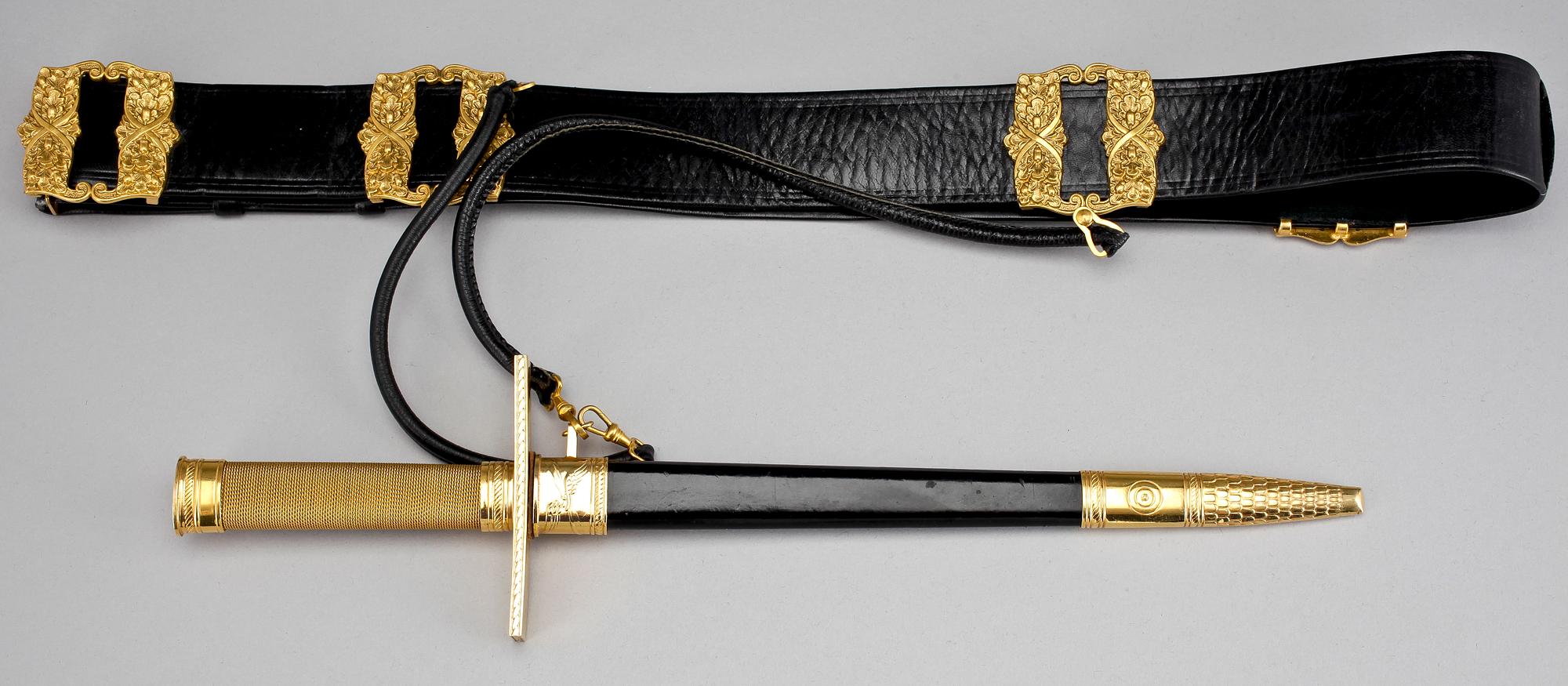 STICKERT, för officer vid flygvapnet, Sverige, m/1930.