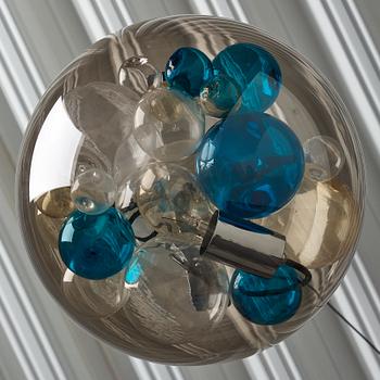 Paolo Venini, and Massimo Pistilli, a "Palotta" glass ceiling lamp, Venini, Italy 1960-70's.