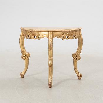 Console table Rococo style mid-20th century.