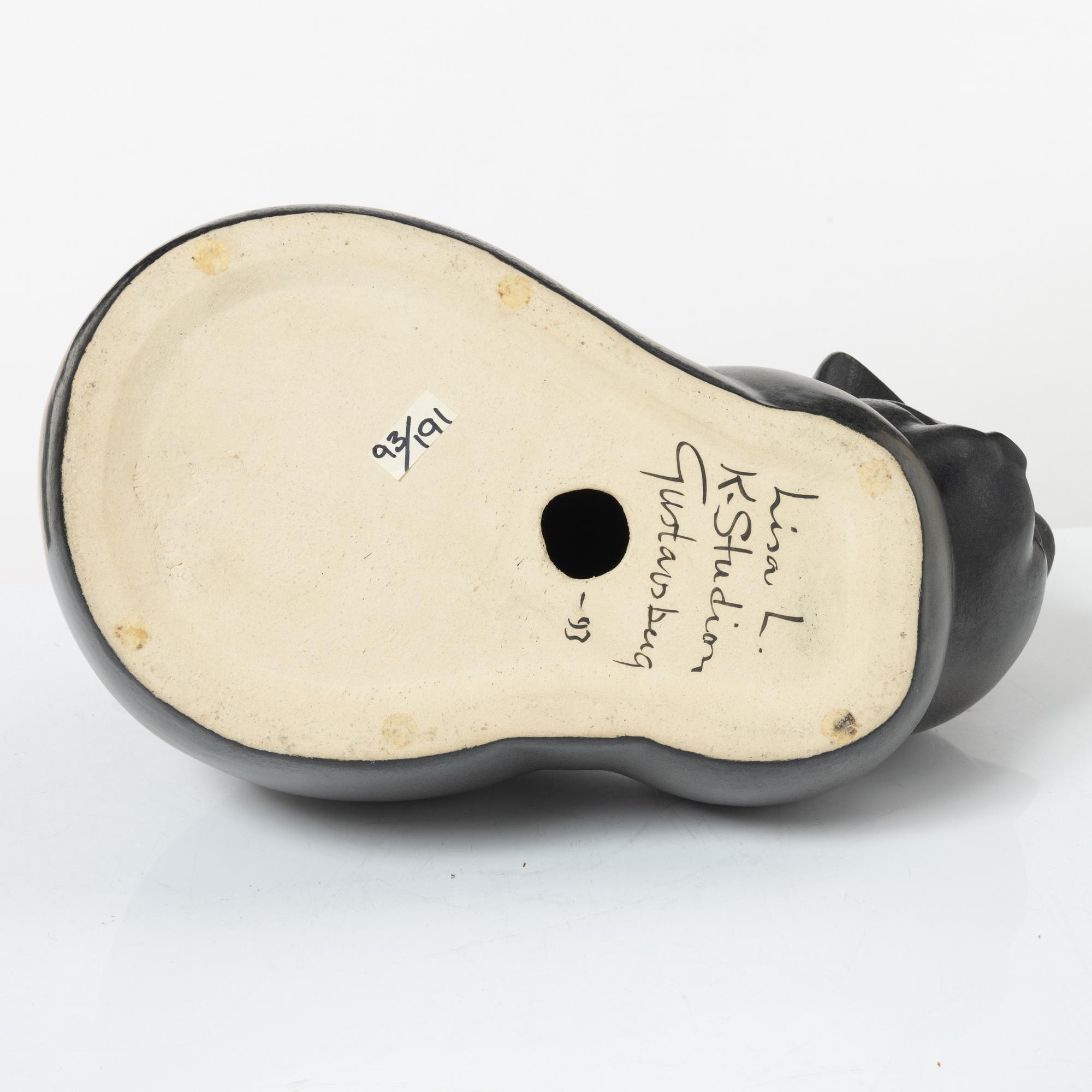 Lisa Larson, a figurine, 'Moses', K-Studion, Gustavsberg, 1993.