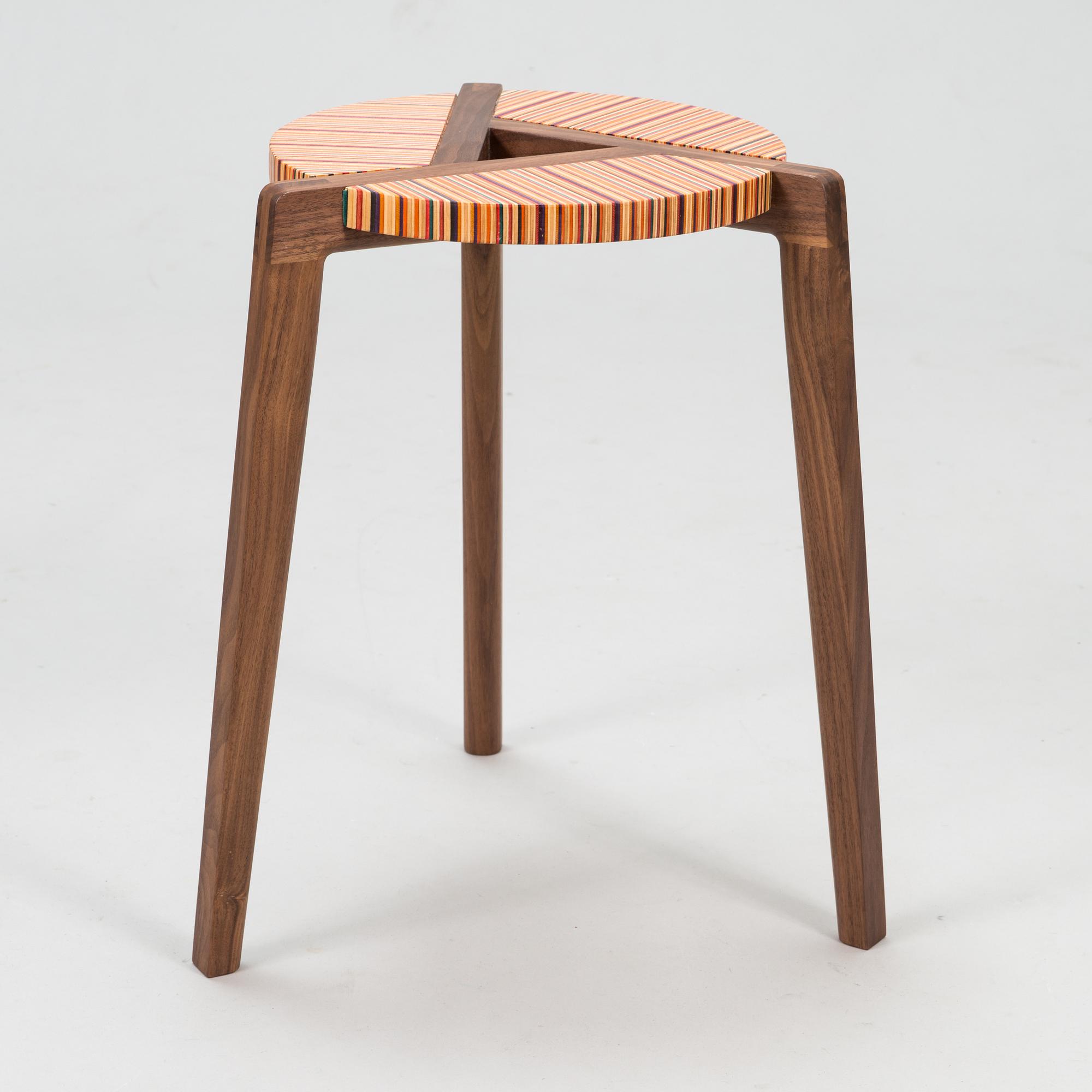ALEKSI PUUSTINEN, Stool, signed and numbered.