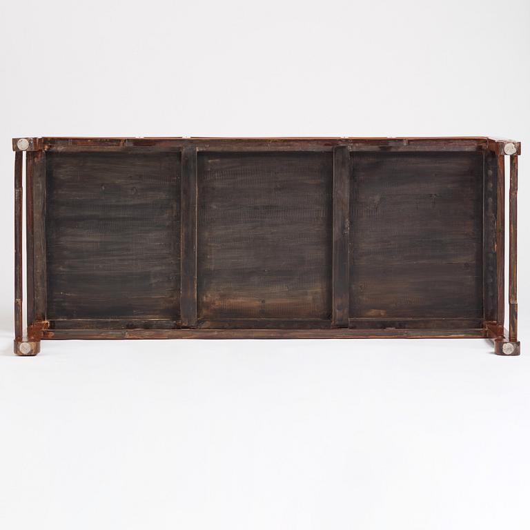 A Chinese day bed, Qing dynasty, second half of 19th century.
