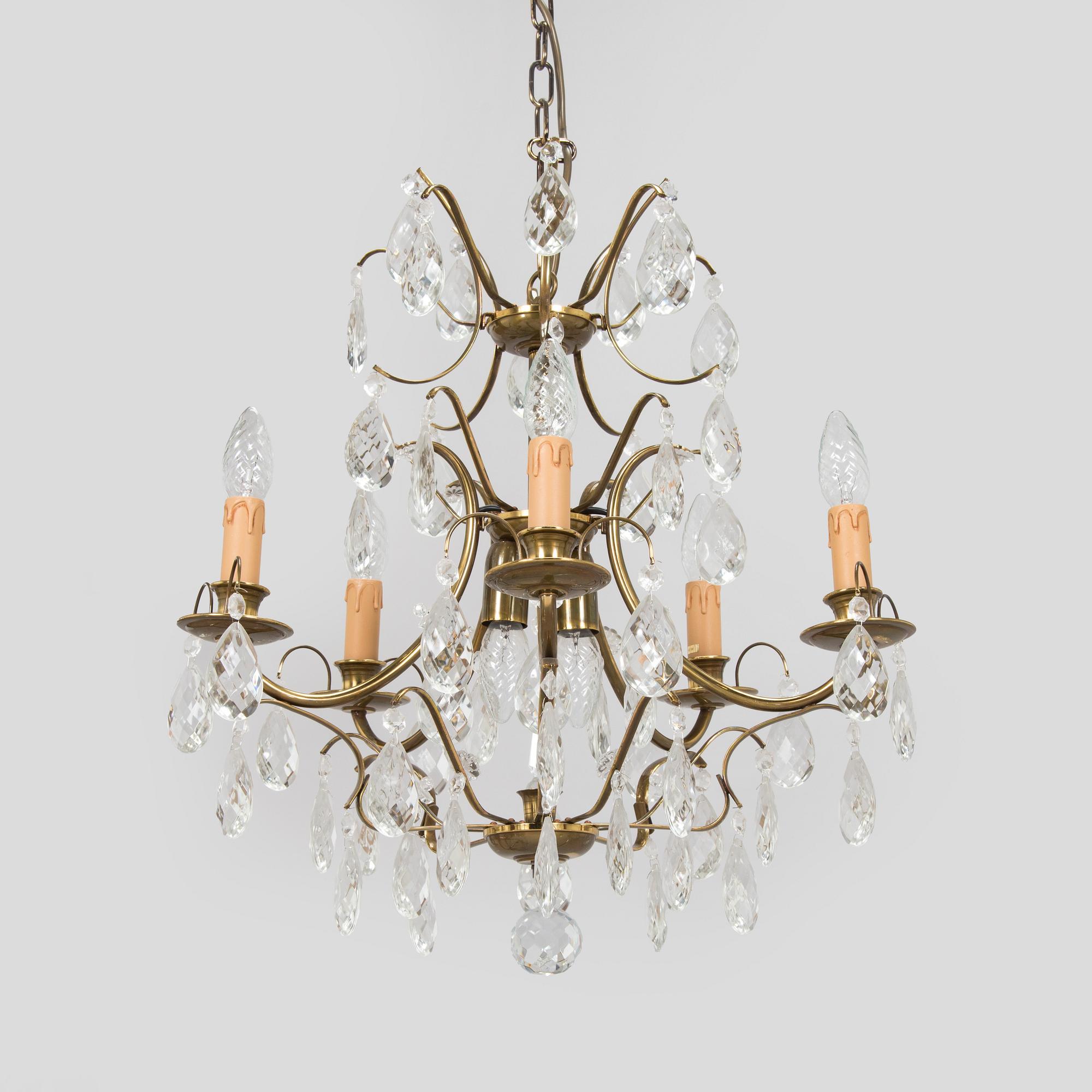 Takkrona, 1900-talets mitt/senare hälft.