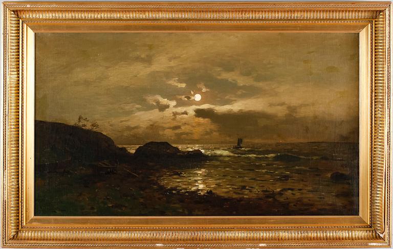 AXEL NORDGREN, olja på duk, signerad.