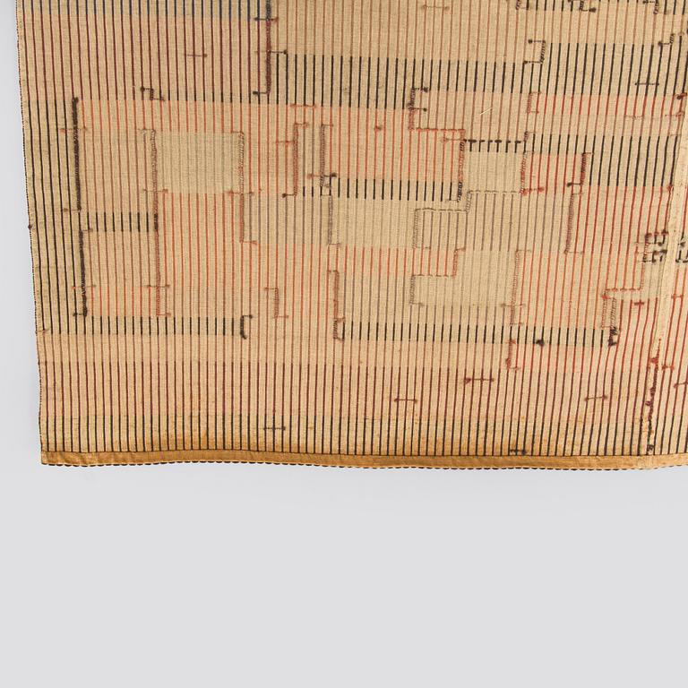 Laila Karttunen, rana / bänkrana, modell för Neovius. Ca 240 x 135 cm.