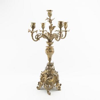 Candelabrum Louis XV style, first half of the 20th century.