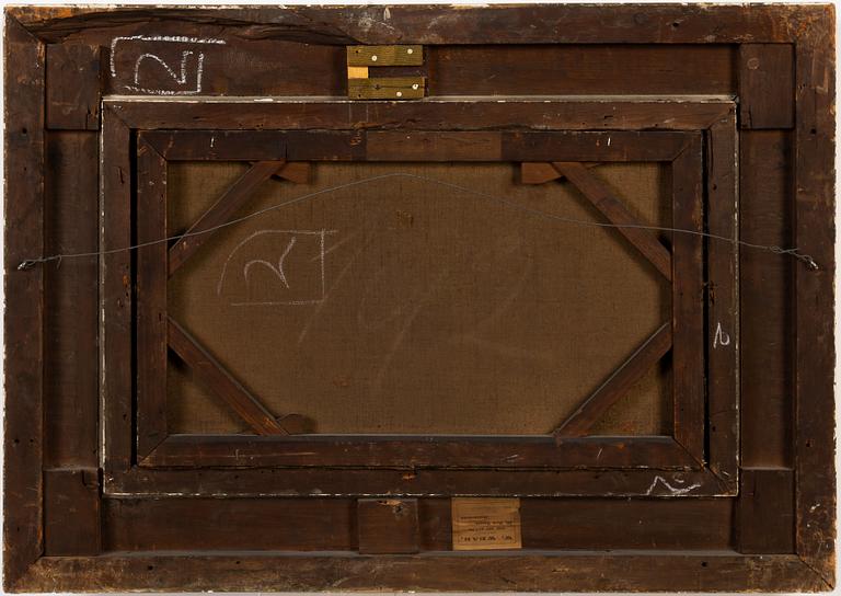 Victor de Walsh Jackson, oil on canvas, signed and dated 1883.