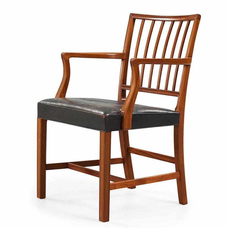 Jacob Kjaer, A Jacob Kjaer mahogany chair, Jacob Kjaer Møbelhaandvaerk, Copenhagen, Denmark ca 1960.