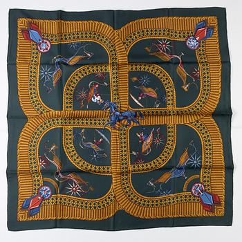 Hermès, scarf, "Voitures Paniers".