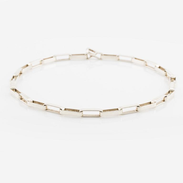 Karl-Ingemar Johansson, a silver necklace, Gothenburg 1967.