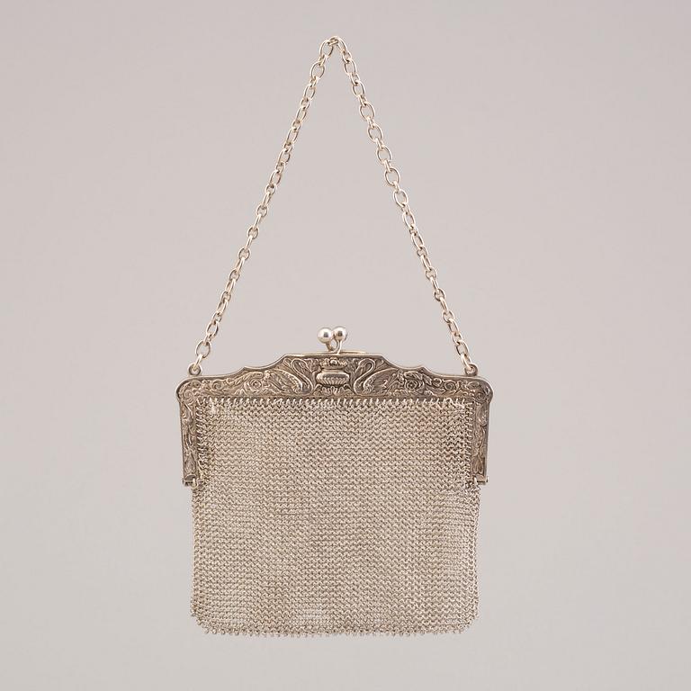 AFTONVÄSKA, silver, Vaguer, Paris, 1800-talets andra hälft.