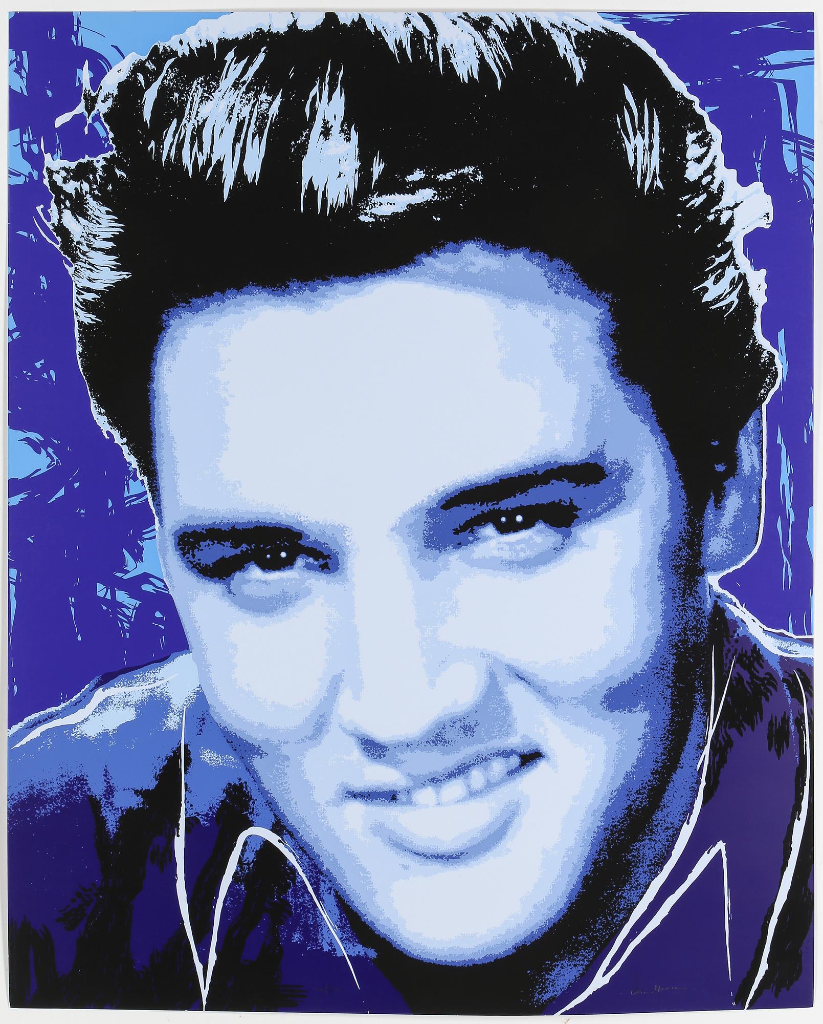 TOM MOORE, 3 st, silkscreentryck, sign o numr 490/490.