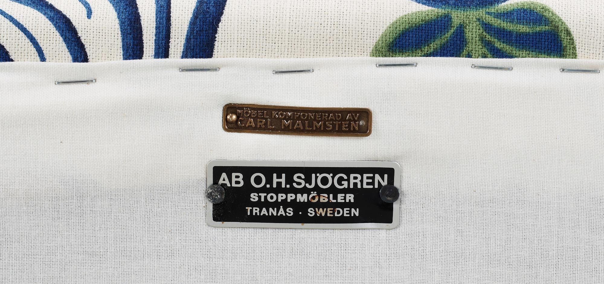 FÅTÖLJ, "Ane", Carl Malmsten, OH Sjögren Möbler.