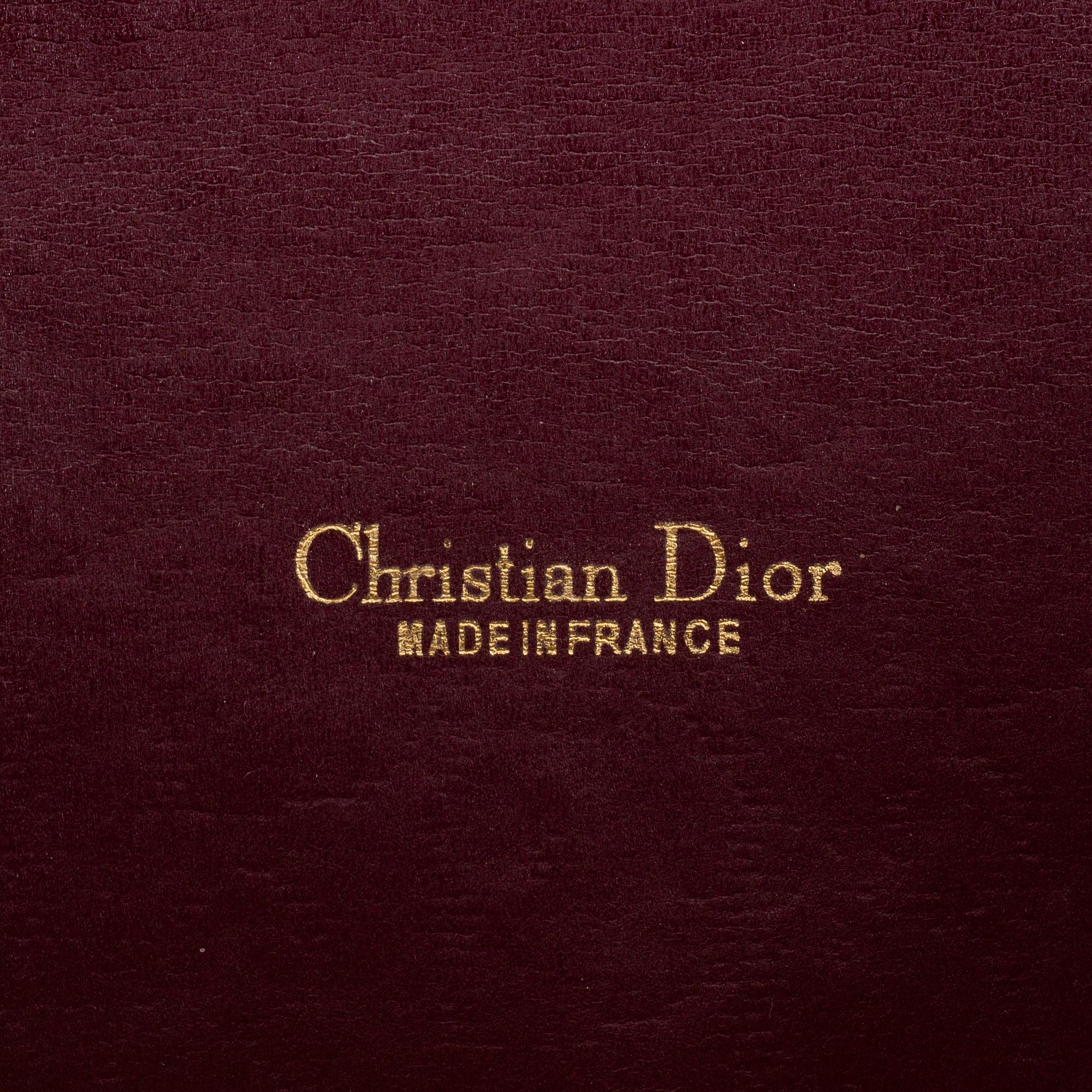 Christian Dior, väska och skärp.