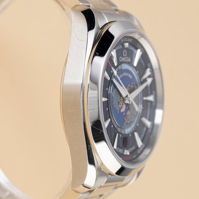 Omega, Seamaster Aqua Terra 150M Co-Axial Master Chronometer GMT Worldtimer, ca 2022.