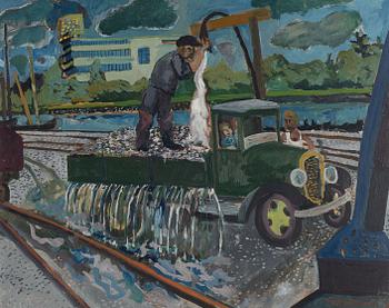 Sven X:et Erixson, "Lastbilen".