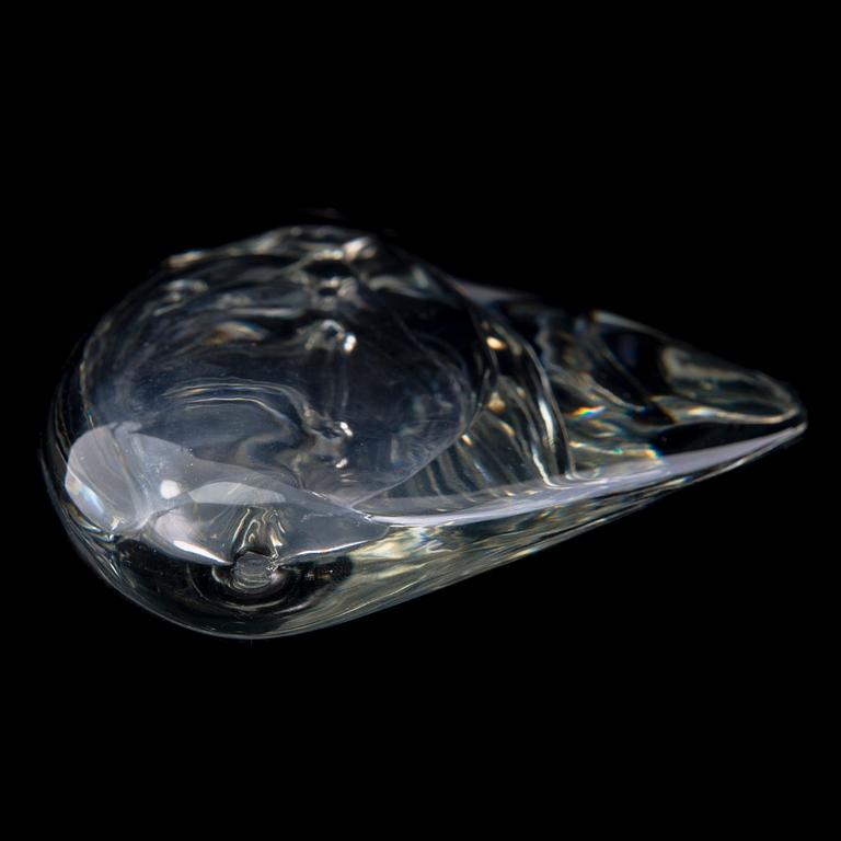 TIMO SARPANEVA, glasskulptur, "Lansett 1", signerad Timo Sarpaneva, Iittala.