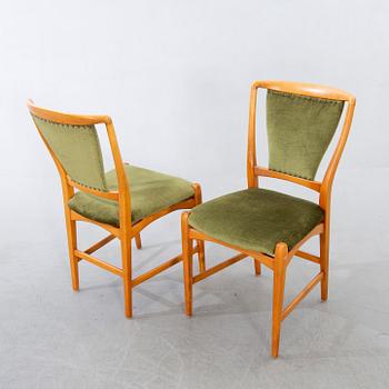 David Rosén, A table and flour chairs.