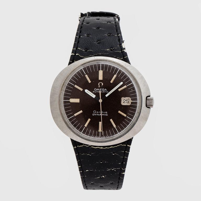 OMEGA, Genève, Dynamic, armbandsur, 41,5 x 36,5 mm,