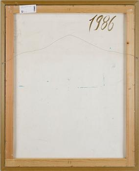 YVES POYET, olja på duk, sign.