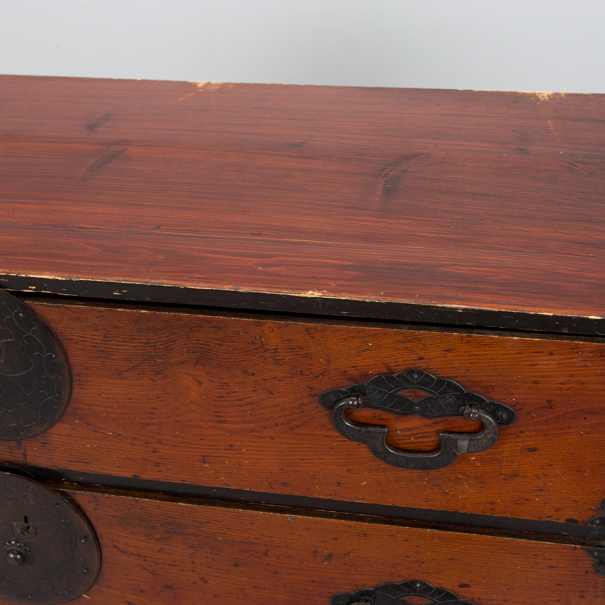 A Corean chest of drawers, mid-20th century.