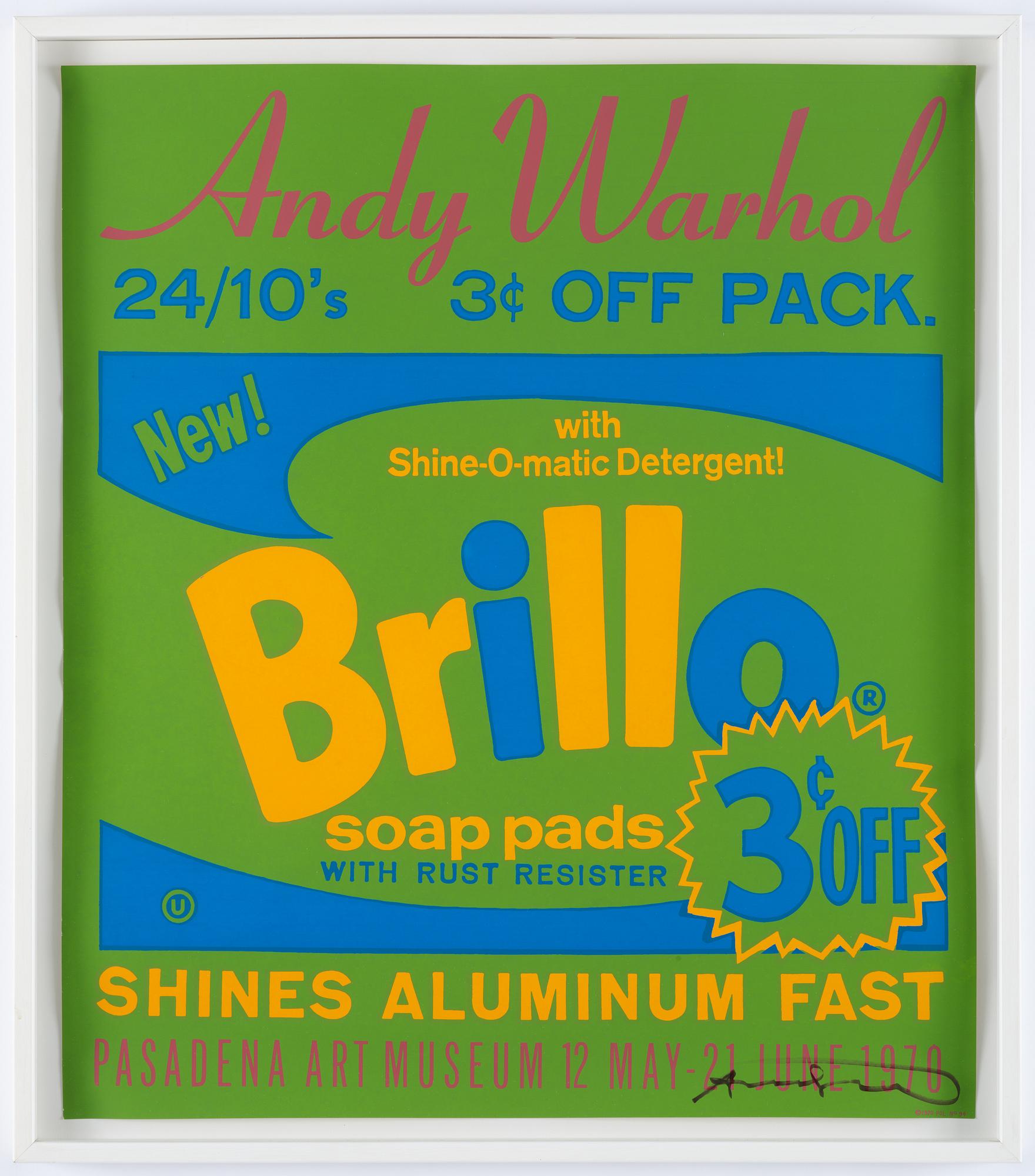Andy Warhol, after, "Brillo".