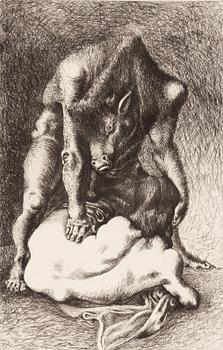 Michael Ayrton, "Minotaur", 2 st.