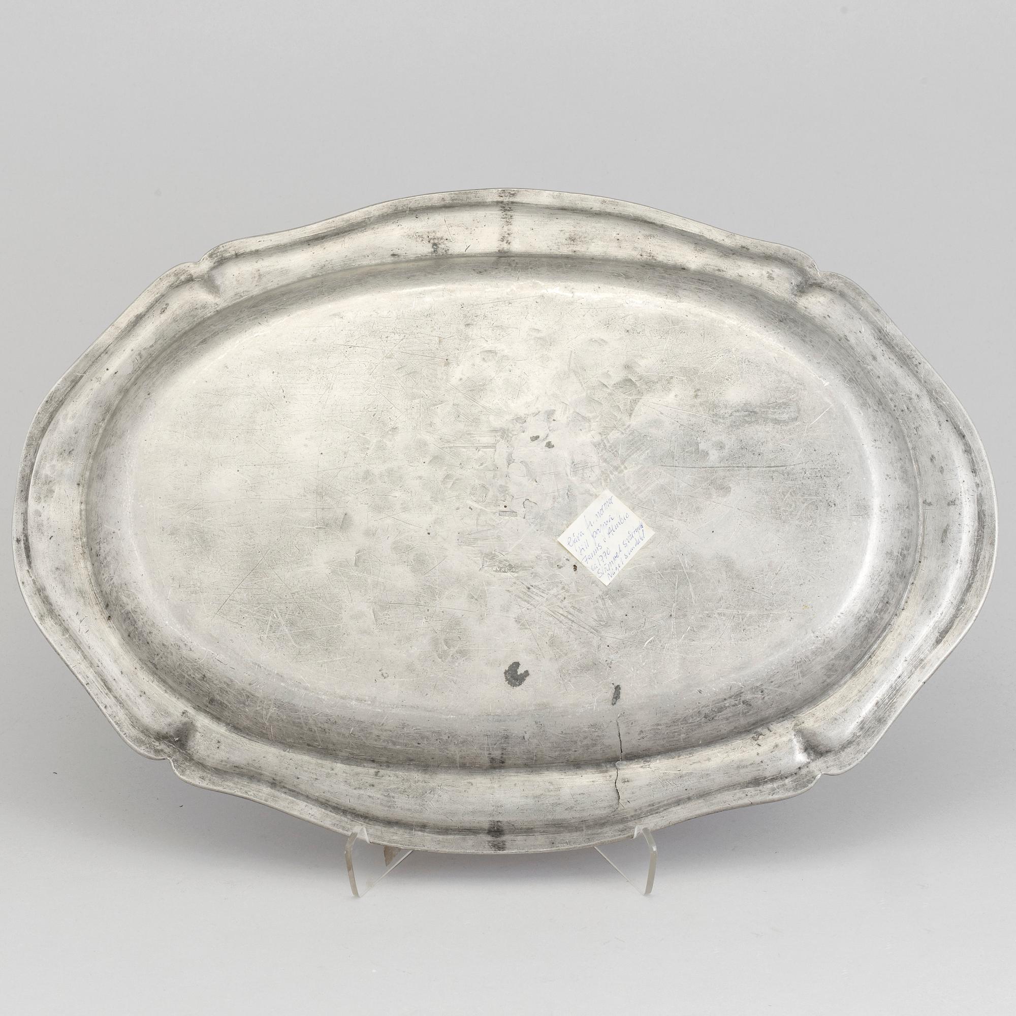 FAT, tenn, rokoko, 1700-tal.
