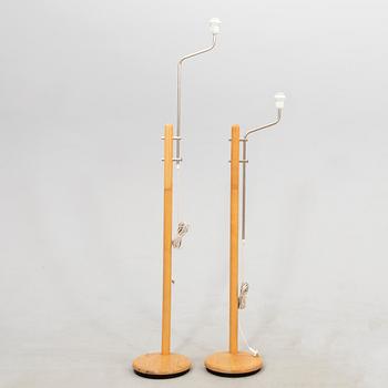 Floor lamps a pair possibly Ateljé Lyktan late 20th century.