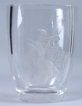 VAS, glas, sign Kjellander.