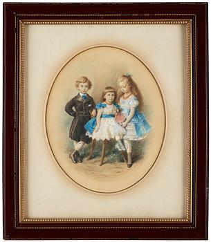 645. Wilhelm Amandus Beer, Three children.